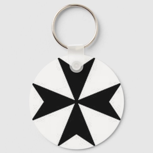 CHAVEIRO MALTESE CROSS (Frente)