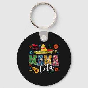 Chaveiro Mama Cita Cinco De Mayo Sombrero Mexicano Guitarra