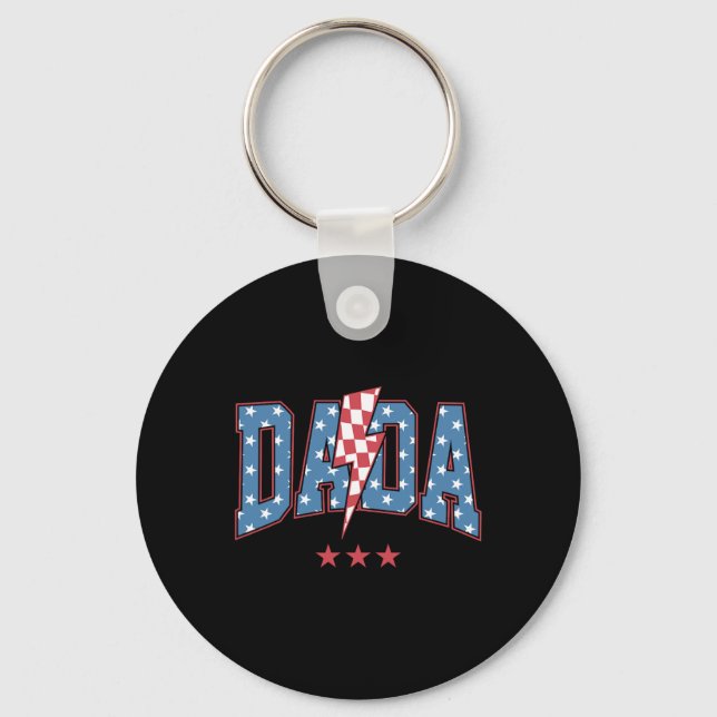 Chaveiro Mama Dada Mini 4 De Julho, Matchin Familiar Americ (Frente)