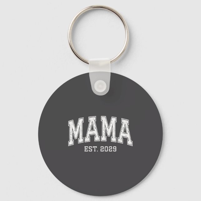 Chaveiro Mama Est 2029 Mom D Mothers Day Ized  (Frente)