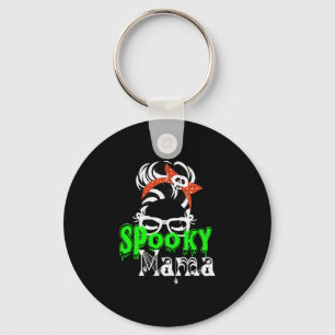 Chaveiro Mama Spooky, Halloween Engraçado, Spooky, Hallowee