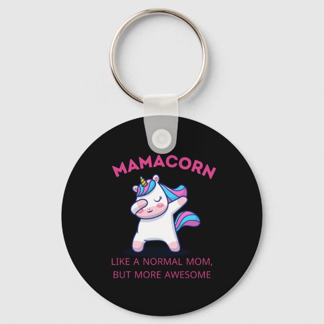 Chaveiro Mama Unicorn Fan Club (Frente)