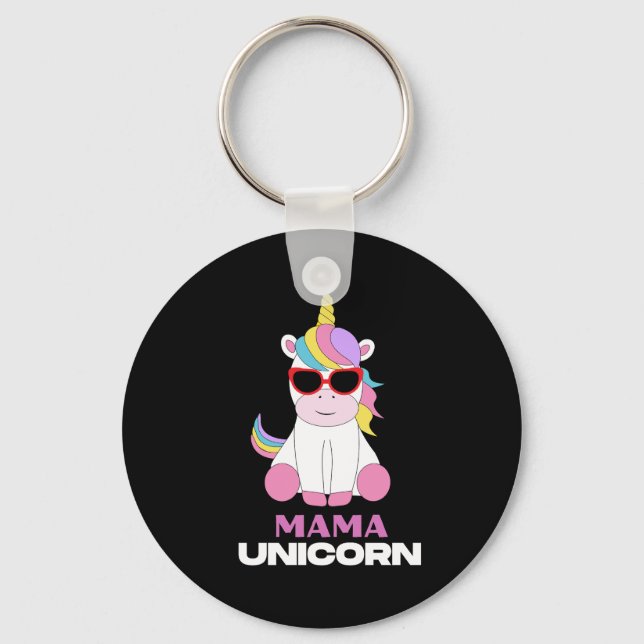 Chaveiro Mama Unicorn Magic Squad (Frente)