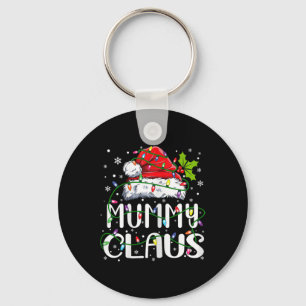 Chaveiro Mamãe Claus Natal Santa Hat Matando Família Xm
