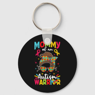 Chaveiro Mamãe De Um Guerreiro Autista Que Autista Os Autis