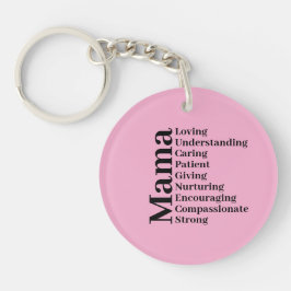 Chaveiro Mamãe - Perfeito para o Dia de as mães
