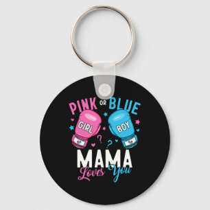 Chaveiro Mamãe Rosa Ou Azul Te Ama A Respirar O Gênero