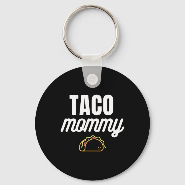 Chaveiro Mamãe Taco Fofo Para Festas De Cinco De Mayo Com T (Frente)