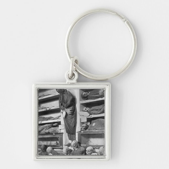 Chaveiro Mamãs nos catacombs de Palermo, Italia (Frente)