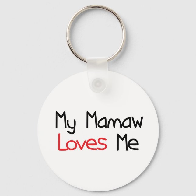 Chaveiro Mamaw me ama (Frente)