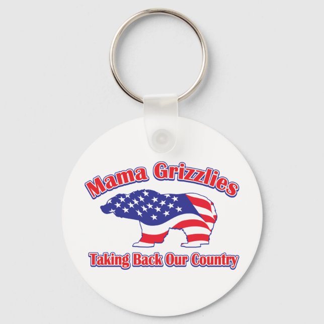 Chaveiro Mamma-Grizzly (Frente)