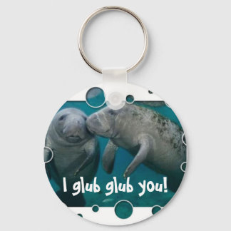Chaveiro Manatee Love Dia de os namorados