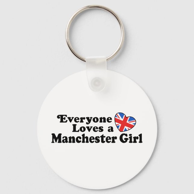 Chaveiro Manchester Girl (Frente)