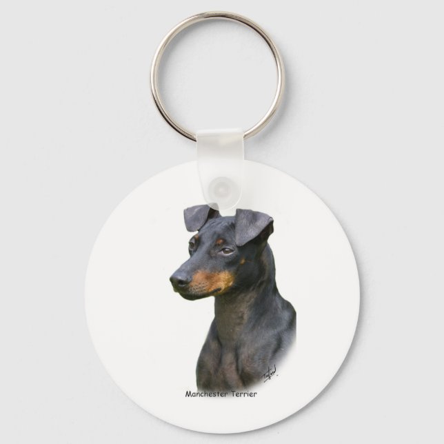 Chaveiro Manchester Terrier (Frente)