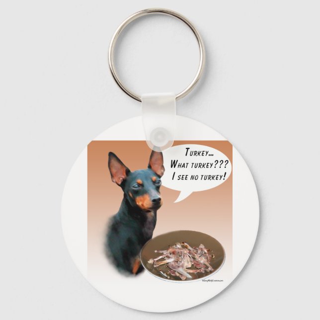 Chaveiro Manchester Terrier Turquia (Frente)