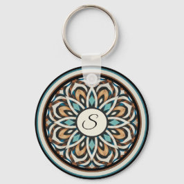 Chaveiro Mandala da Flor do Infinito