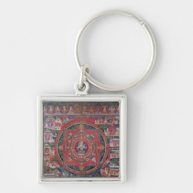 Chaveiro Mandala de Amoghapasa (Frente)