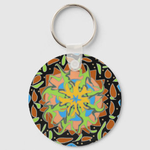 Chaveiro Mandala de Lagarto