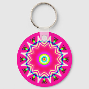 Chaveiro Mandala do Fractal