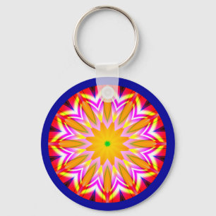 Chaveiro Mandala do Fractal
