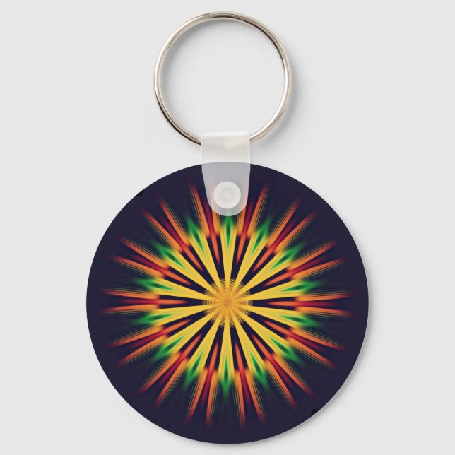 Chaveiro Mandala Flower- 21855 (Frente)