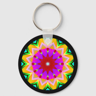 Chaveiro Mandala Fractal