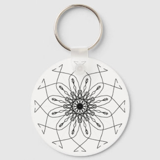 Chaveiro Mandala minimalista