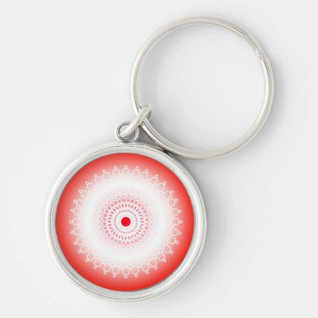 Chaveiro Mandala rouge (Frente)