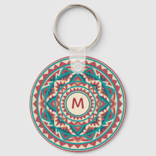 Chaveiro Mandalas Modernos do Sudoeste