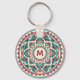 Chaveiro Mandalas Modernos do Sudoeste