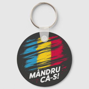Chaveiro Mandru ca-s roman - bandeira