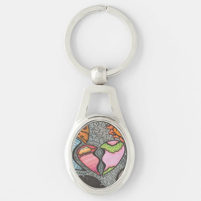 Chaveiro Maneiras do Coração (Frente)