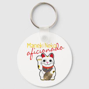 Chaveiro Maneki Neko Aficionado