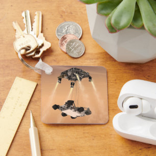 Chaveiro Manobra de Sky Crane durante a descida de Marte da