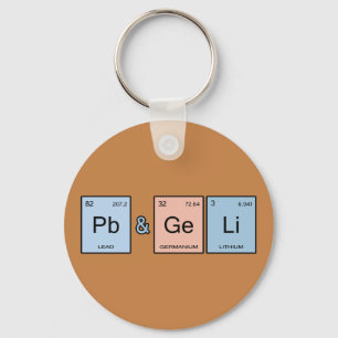 Chaveiro Manteiga & geléia de amendoim