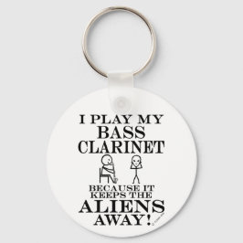 Chaveiro Mantém Os Aliens Longe Da Clarinet