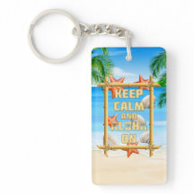 Mantenha a calma e Aloha sobre