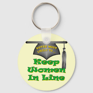Chaveiro Mantenha as mulheres alinhadas