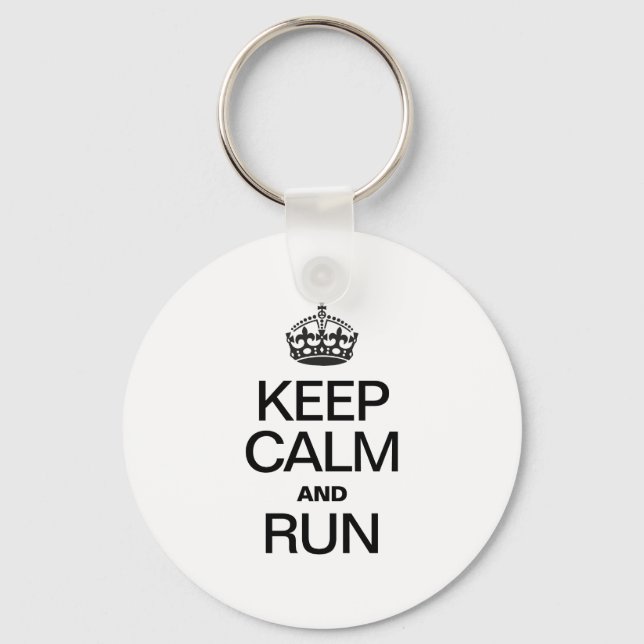 CHAVEIRO MANTENHA CALMA E EXECUTE (Frente)