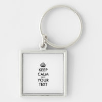 MANTENHA O CALM Personalizado e o TEXTO