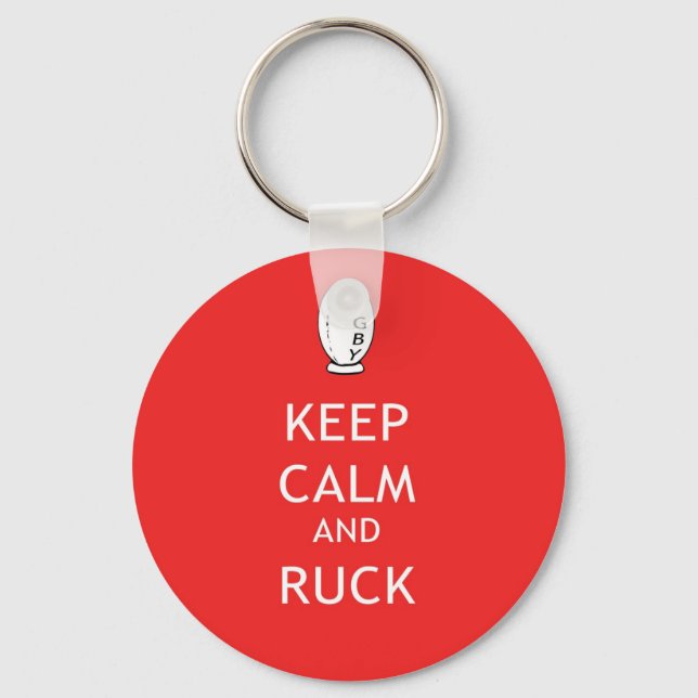 Chaveiro Manter Calmo e Ruck (Frente)
