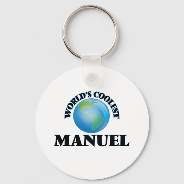 Chaveiro Manuel mais fixe do mundo (Frente)