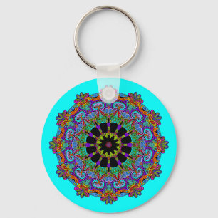 Chaveiro Manuscrito Mandala Relógio Face 24
