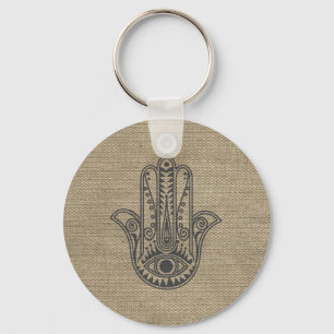 Chaveiro Mão do símbolo da fatima amuleto HAMSA
