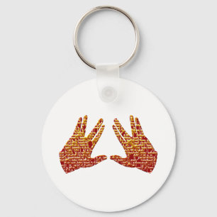 Chaveiro Mãos de Kohen