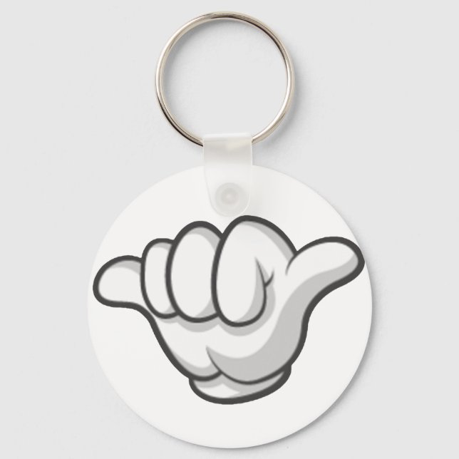 Chaveiro Mãos para a vida em jatos (Frente)