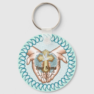 Chaveiro Mãos Sagradas Cristãs