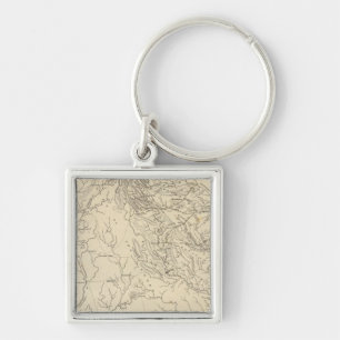 Chaveiro Mapa da Geórgia por Arrowsmith
