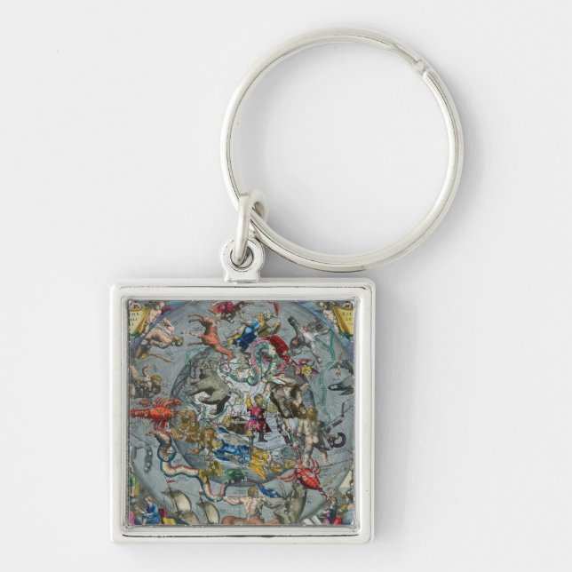 Chaveiro Mapa das constelações do norte (Frente)