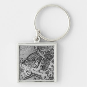 Chaveiro Mapa de Hamburgo